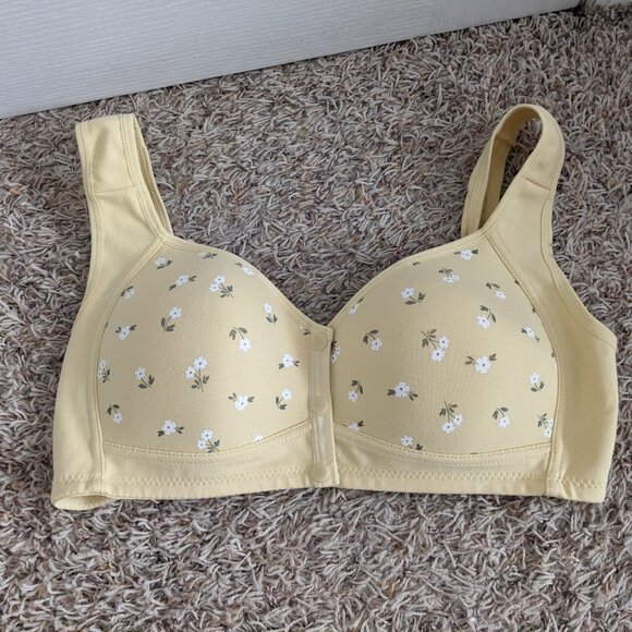 Set of 2 Snap Front Wireless Bras Sz XL - Picture 5 of 6